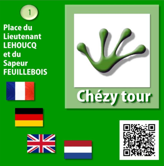 image of the first placard of the Chezy Tour